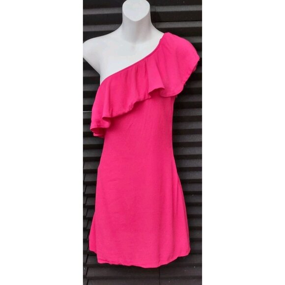 ASTR The Label Dresses & Skirts - Astr The Label Dress Women Size X-Small  Vacation Fushia Pink One Shoulder